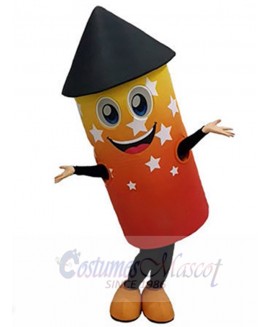 Firework mascot costume