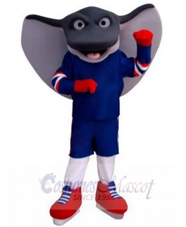 Stingray mascot costume