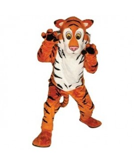 Adult Friendly Tiger Mascot Costume