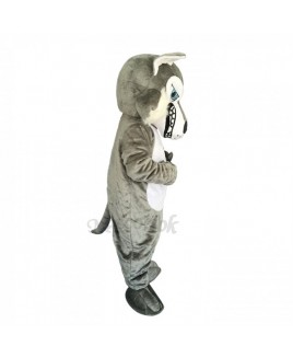New Strong Grey Wolf Costume Mascot