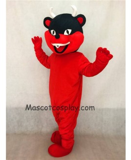 Hot Sale Adorable Realistic New Red Devil Mascot Costume