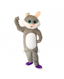 Easter Male Bunny Rabbit Plush Adult Mascot Costume