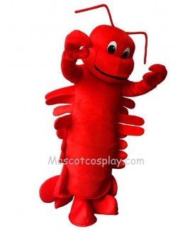 Red Cartoon Lobster Adult Funny Mascot Costume