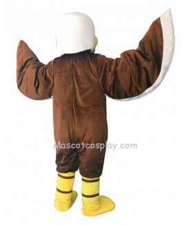 New Brown Fierce Eagle Costume Mascot