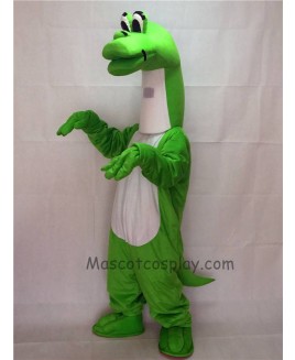 Cute New Cartoon Green Dinosaur Mascot Costume