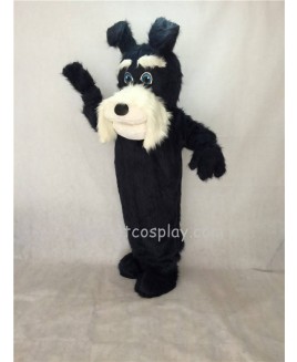 Cute New Black Terrier Dog Plush Mascot Costume