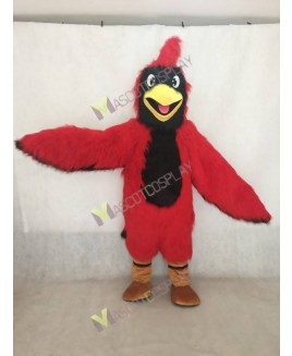 High Quality Adult Red Cardinal Mascot Costume