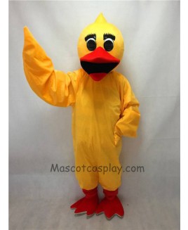 Cute Yellow Duck Mascot Costume