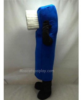 Cute Blue Toothbrush Mascot Costume
