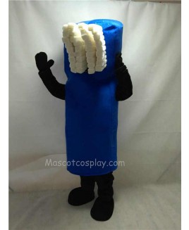 Cute Blue Toothbrush Mascot Costume