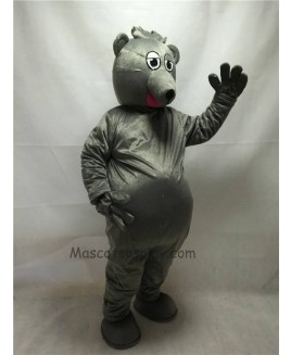 Cute Gray Pete O. Possum Mascot Costume