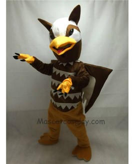 Fierce Brown Griffin Mascot Costume