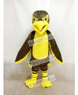 Hot Sale Adorable Realistic New Brown and Yellow Hawk / Falcon Mascot Costume