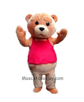 High Quality New Ted Costume Teddy Bear Mascot Costume
