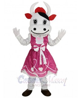 Cattle Cow mascot costume
