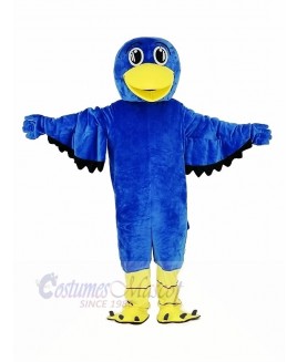 Blue Falcon Mascot Costume Animal