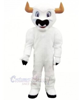 White Buffalo Mascot Costumes Cartoon	