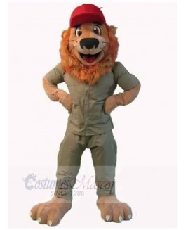 Lion mascot costume