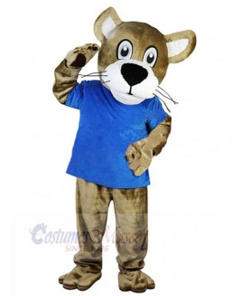 Leopard mascot costume