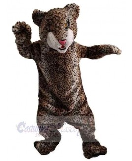 Leopard mascot costume