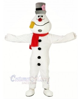 Funny Snowman Mascot Costumes Cartoon Christmas Xmas