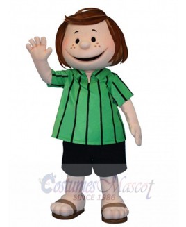 Linus Girl mascot costume