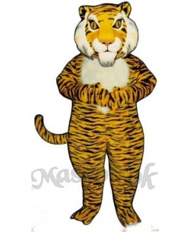 Cute Jungle Tiger Mascot Costume
