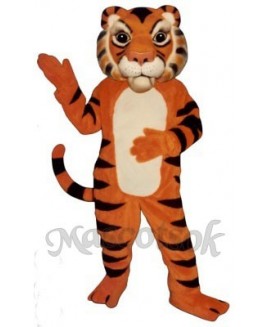 Cute Siberian Tiger Mascot Costume