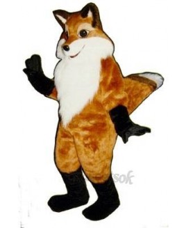 Cute Fancy Fox Mascot Costume