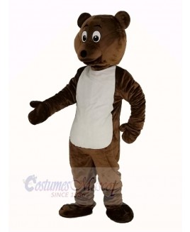 Dark Brown Bear Mascot Costume Animal