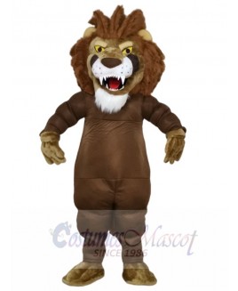 Power Muscle Lion Mascot Costumes Animal
