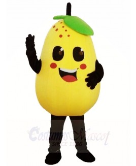Yellow Pear Mascot Costumes Fruit