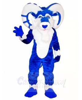 Blue Ram Mascot Costumes Farm Animal