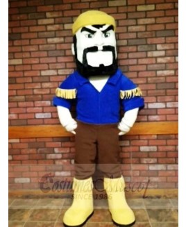 Black Beard Voyageur Boatman Woodman Mascot Costumes People