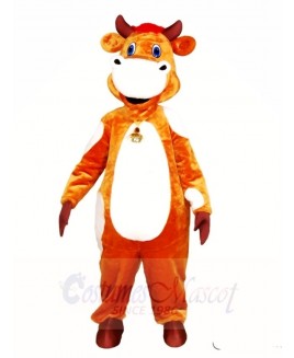 Lovely Cow Mascot Costumes Animal