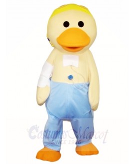 Yellow Duck Mascot Costumes Poultry 