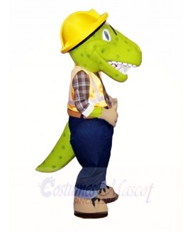  Green Male Dinosaur Mascot Costumes 
