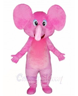 Pink Elephant Mascot Costumes Animal 