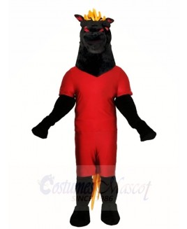 Black Stallion Horse Mascot Costumes Animal
