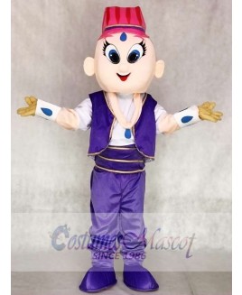Pink Genie Mascot Costume from Shimmer and Shine