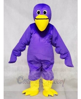 Purple Pelican Bird Mascot Costumes Animal 