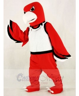 Red Warhawk Hawk Mascot Costumes Animal 