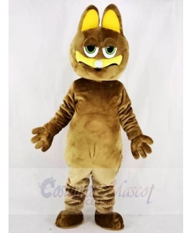 Fat Brown Cat Mascot Costumes Animal