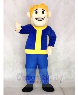 Fat Vault Boy Mascot Costumes People