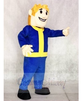 Fat Vault Boy Mascot Costumes People
