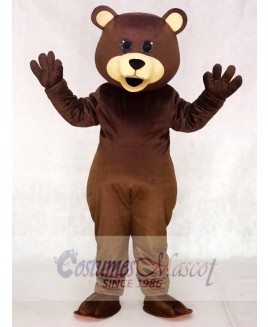 Brown Toy Teddy Bear Mascot Costumes Animal