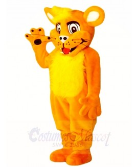Orange Lion Cub Mascot Costumes Animal 