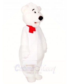 White Polar Bear Mascot Costumes Animal
