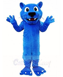 Blue Leopard Mascot Costumes Animal  