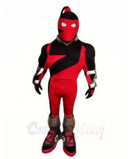 Red Ninja Mascot Costumes People